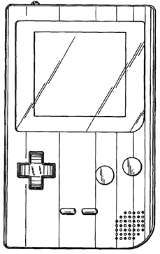 Nintendo Game Boy Design Patent