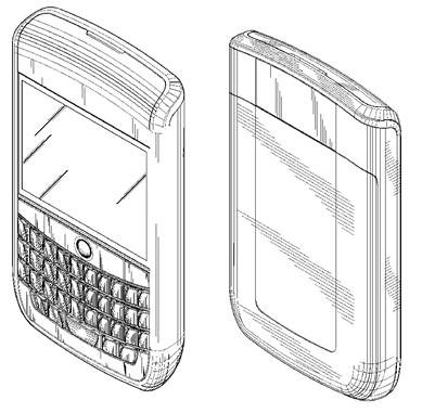 RIM Blackberry Phone Design Patent